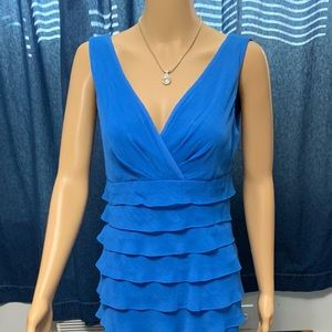 Blue Party Dress NWOT Flawless!!!